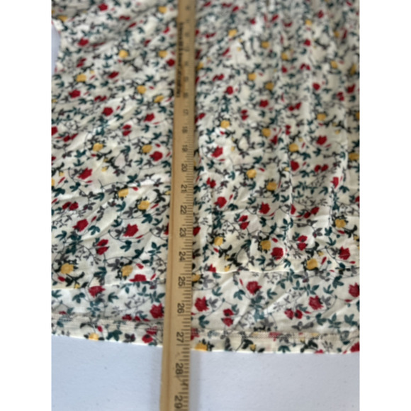 Ninexis NWT Printed Bohemian Rayon Pullover Short Sleeve Blouse Size Medium - Picture 8 of 9